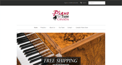 Desktop Screenshot of pianotune.ca